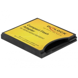 Adaptor Compact Flash tip II pentru SD, Delock 61796