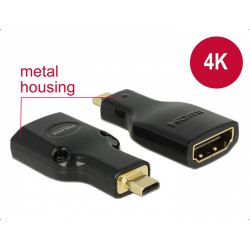 Adaptor Delock HDMI Micro-D male to HDMI-A female