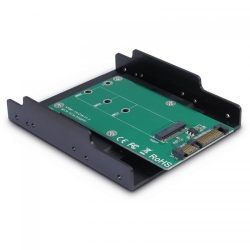 Adaptor Inter-Tech KT001B 3.5 inch 1x SATA Male - 1x M.2 SATA SSD