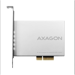 Adaptor Intern PCEM2-NC, PCI-E 3.0 4x - M.2 SSD NVMe, Suport SSD pana la 80 mm + Cooler Pasiv