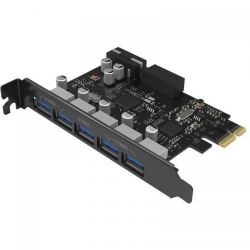 Adaptor Orico PCI-Express PVU3-5O2I, 5x USB 3.0 