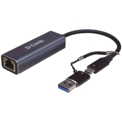 Adaptor placa de retea D-LINK DUB-2315, USB-C, port RJ-45, 2.5 Gbps