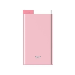 Baterie portabila Silicon Power S55, 5000mAh, 1x USB,  1x Lightning, Pink