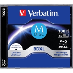 BD-R MDISC Verbatim 4X, 100GB, Jewel Case