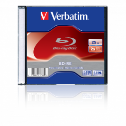 BD-RE Verbatim Single Layer Verbatim 2x, 25GB, 1buc, Jewel Case