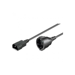 Cablu adaptor alimentare 1.5m IECC14/Schuko 340.183