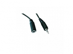 Cablu audio Gembird, 3.5mm jack male - 3.5mm jack female, 2m, Black
