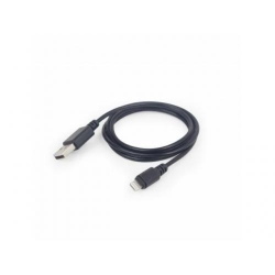 Cablu de date Gembird, USB - Lightning, 2m, Black