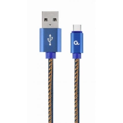 Cablu de date Gembird USB Type C ,1m, Blue