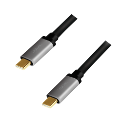 Cablu de date Logilink CUA0106, USB-C - USB-C, 1.5m, Black