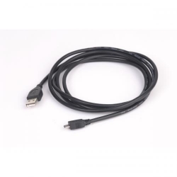 Cablu de date USB2.0 A tata la micro USB B 5-pin mama, 1,8m, CCP-mUSB2-AMBM-6