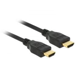 Cablu Delock HDMI Male - HDMI Male, Ethernet, 1m, Black