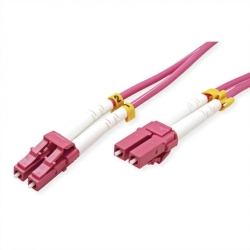 Cablu fibra optica LC-LC OM4 duplex multimode 0.5m, Value 21.99.8750