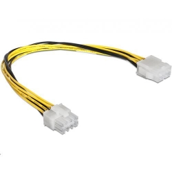Cablu prelungitor Delock EPS 8 pin male - EPS 8 pin female, 30cm