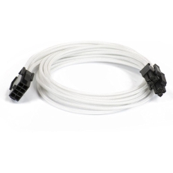 Cablu prelungitor Phanteks 8-pini EPS12V, 50cm, White, PH-CB8P_WT