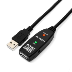 Cablu prelungitor USB activ Axagon ADR-205, USB 2.0, 5m