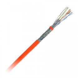 Cablu retea Nexans N100.365-OD, S/FTP, Cat 7, Orange