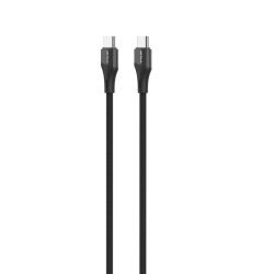 Cablu Serioux TYPE-C - TYPE-C 1M 100W. Lungime: 100 cm Ieșire: 100W Tip cablu: USB-C la USB-C Culoare: Negru Funcție: încărcare și sincronizare