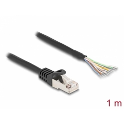 Cablu SFTP RJ50 la fire deschise 1m, Delock 80205
