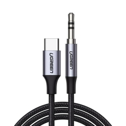 Cablu Ugreen USB Type-C to Jack 3.5mm, 1m , gri 30633 AV143