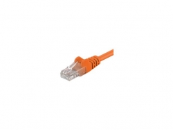 Cablu UTP mufat CAT 5 orange 0.50m; Cod EAN: 4040849952159