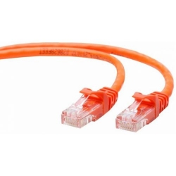 Cablu UTP Patch cord cat. 5E, 1m, Gembird, PP12-1M/O, Orange
