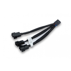 Cablu Y-Splitter EK Water Blocks EK-Cable de la 4-pini PWM la 3x4-pini PWM, 10cm, 3831109867914