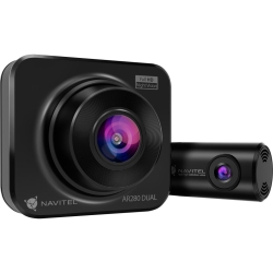 Camera Auto DVR Navitel AR280 DUAL cu Night Vision, front camera FullHD, ecran 2