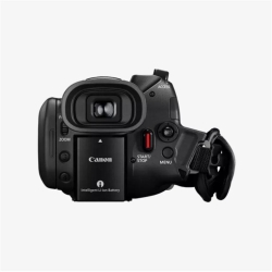 Camera video Canon Legria HF G70, 4K 3840 X 2160p 30fps, senzor CMOS de tip 1/2,3, Total pixeli 21,14 MP, Pixeli efectivi: 8.29 MP, Zoom optic 20x, Zoom digital 400x, Distanţa focală  29.3 – 601mm, Diafragmă 8 lamele, f1,8 – f2,8, Diametru filtru: 58mm, P
