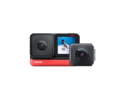 Camera video sport Insta360 ONE R Twin Edition, 360°, 5.7K, Waterproof, HDR, negru