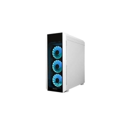 Carcasa Chieftec middle tower Alb, ATX Gaming case, T Glass, 4x RGB fan, MB sync, remote