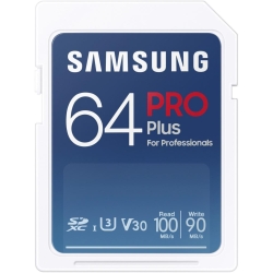 Card de memorie Samsung Full SDPRO Plus, 64GB, 100MB/s