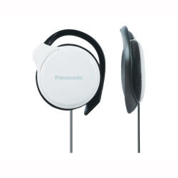 Casti Audio On Ear Panasonic RP-HS46E-W, Cu fir, Alb