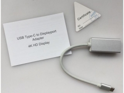 Convertor semnal de la USB3.1 (tip C) tata la Displayport (DP) mama VA366-BL- HCT028-121