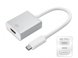 Convertor semnal de la USB3.1 (tip C) tata la HDMI mama VA367-BL