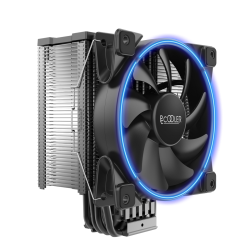 Cooler procesor Pccooler GI-X6B V2, racire cu aer, ventilator 120 mm x 1, 1800 rpm, LED albastru