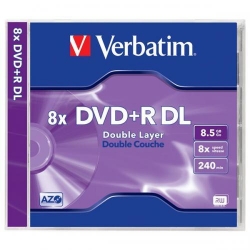 DVD+R DL Verbatim 43541, 8x, 8.5GB, Jewel Case