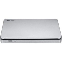 DVD writer extern Hitachi-LG GP70NS50, portabil , 8X, USB 2.0, Argintiu