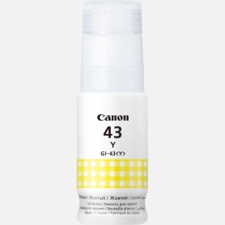 Flacon cerneala Canon Yellow GI-43Y pentru G540, G640, capacitate 8000 pagini OEM 4689C001AA