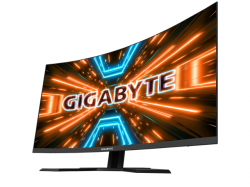 Monitor LED Curbat Gigabyte G32QC A, 31.5inch, 2560x1440, 1ms, Black
