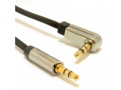 Cablu audio Gembird, 2x 3.5 mm jack T/T, 1.8m, Gold