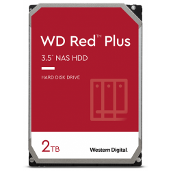 Hard Disk Western Digital Red Plus NAS 2TB, SATA3, 128MB, 3.5inch