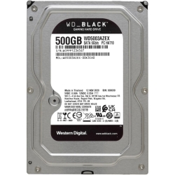 HDD WD Black 500GB, 7200rpm, 64MB cache, SATA III