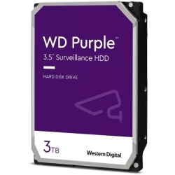 HDD WD Purple 3TB, Surveillance, 5400rpm, 64MB cache, SATA-III, 3.5