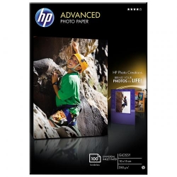 HP Advanced Glossy Photo Paper-100sht borderless