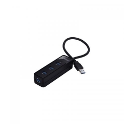 Hub USB Orico W5PH4-U3 Black USB3.0