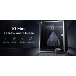 Imprimanta 3D Creality K1 Max, 300 x 300 x 300 mm, 600 mm/s, model 2023