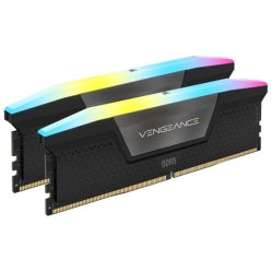 Kit Memorie Corsair Vengeance RGB Grey AMD EXPO 32GB, DDR5-6000MHz, CL36, Dual Channel