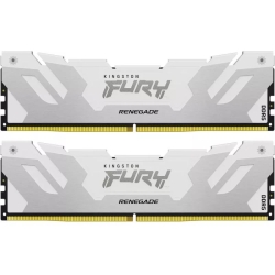 Kit Memorie Kingston Fury Renegade White Intel XMP 3.0, 64GB, DDR5-6000MHz, CL32, Dual Channel