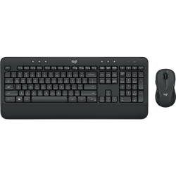 Kit Wireless Logitech MK545 - Tastatura, USB, Layout US, Black + Mouse Laser, USB, Black